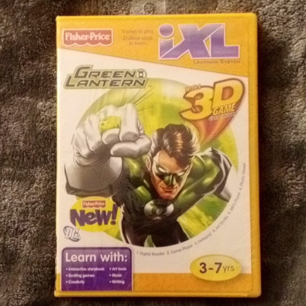 NEW FISHERPRICE GREEN LANTERN GAME 3D
